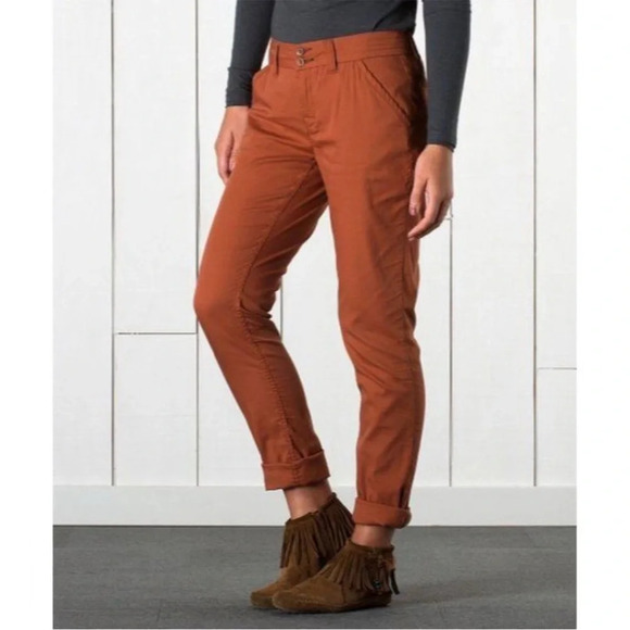 Horny Toad Pants - Horny Toad Elsa Dark Copper Straight Leg Pants Size 6